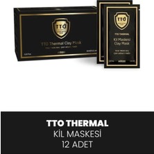 TTO Thermal Kil Maskesi 12’li – Çay Ağacı Yağlı Arındırıcı ve Yenileyici Yüz Maskesi