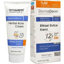 Dermaderm Bitkisel ve Siyah Nokta Kremi 100 gr