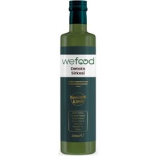 Wefood Detoks Sirkesi 250 ml (Doğal Fermantasyon)