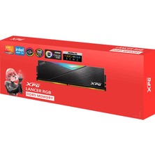 Adata Xpg Lancer Siyah Rgb DDR5-6400MHZ CL32 16GB (1X16GB) Single (32-39-39) 1.40V
