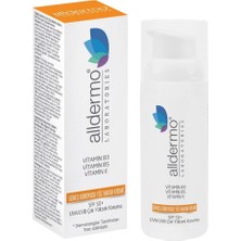 Alldermo Güneş Koruyucu Yüz Bakım Kremi Spf 50+ 50 ml
