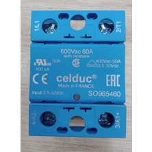 Celduc 60A 600VAC Ssr Röle