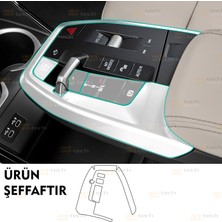 Ael-Tech Bmw X1 Uyumlu Vites Etrafı Piano Black Tpu Koruyucu 2023-2026