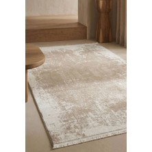 Hoom Rugs Imge 2508 Bej Etnik Desenli Modern Akrilik Salon Halısı