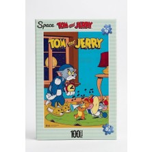 Space Tom And Jerry 100 Parça Puzzle 386568
