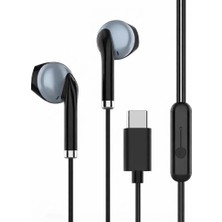 Anka Cep Cep Telefonu Aksesuarları Poco X7 Pro Uyumlu Type-C Girişli Mikrofonlu Kulaklık EP-202-ZR