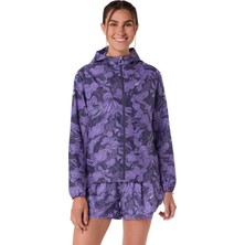Asics Fujitrail Packable Jacket Kadın Black Berry/purple  2012D431-500