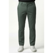goffra Erkek Flexon Ultra Esnek Relaxed Beli Lastikli Jogger Pantolon Yeşil M702-R0433-01