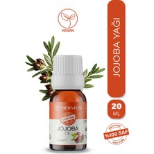 HEILVION %100 Saf ve Doğal Soğuk Sıkım JOJOBA Yağı 20 ml Cilt Bakımı & Ferah Nefes & Aromaterapi