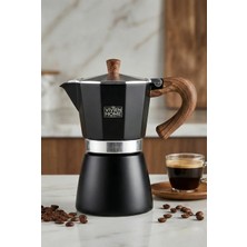 Vivien Home 6 Fincan Kapasiteli Moka Pot - Ocak Üstü Italyan Espresso Makinesi