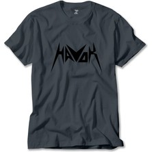 Z zepplin Havok Logo Füme Tişört