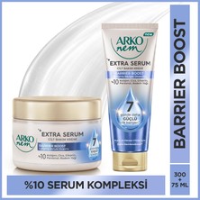 Arko Nem Extra Serum Barrier Boost Gelişmiş Cilt Bariyer Onarımı & Derin Nemlendirici Krem Seti 300+75 ml