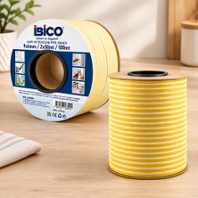Str Store D Profil Kapı-Pencere Fitili 9x6 mm Beyaz - Bobin 2X50M (100 M)