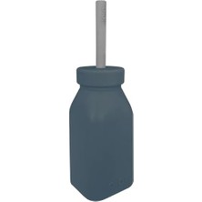 Str Store Oioi Hüp + Up -Şişe + Pipet - Deep Blue/powder Grey