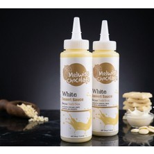 Melwiss Chocolate Melwiss 2'li Beyaz Tatlı Sos 330GR Waffle & Krep & Pankek Sosu