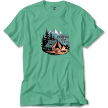 Z zepplin Camp Is My Life Yeşil Tişört