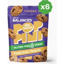 Kind Of Balanced Glütensiz Yulaf Unlu Tarçınlı Mini Kurabiye Poppini 50 gr x 6 Adet