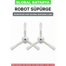 Global Batarya Xiaomi Mi Mop 2 Pro Robot Süpürge Yan Fırça (MJST1SHW) 2 Adet