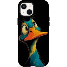 Piyasa Sepeti iPhone 15 Vorian Çift Katmanlı Neon Ördekli Kılıf