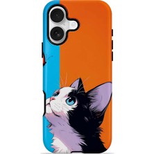 Piyasa Sepeti iPhone 17 Vorian Çift Katmanlı Kelebekli Kılıf