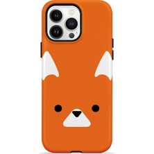 Piyasa Sepeti iPhone 14 Pro Max Vorian Çift Katmanlı Tilkili Kılıf