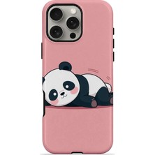 Piyasa Sepeti iPhone 16 Pro Max Vorian Çift Katmanlı Uykucu Pandalı Kılıf
