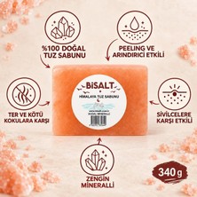 Bisalt Himalaya Tuz Sabunu 340 gr Doğal Kokusuz Özellikleri ile Tüm Ciltler İçin Uygun