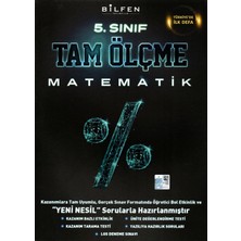 Bilfen Yayınları 5. Sınıf Matematik Tam Ölçme Yeni