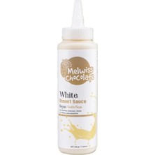 Melwiss Chocolate White Dessert Sauce (Beyaz Tatlı Sosu) 330 gr *6'lı