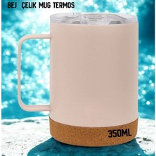 Igloo Uyguna-Yakala 350ML  Bej Çelik Mug TERMOS-ERM.154