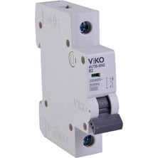 4VTB-1B02 Otomatik Sigorta 4,5ka B Tipi 1 Kutup 02A