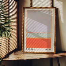Rothko Çerçevesiz Poster, Modern Dekoratif Çerçevesiz Poster, Tablo, Rothko-5, 21 x 30