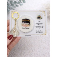 Tasarım 10 Adet Umre Hediyelik Magnet ve Anahtarlık Paketi