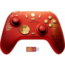 Nova 2 Lite Hall Effect 2.4g Wireless Controller Iron Man Edition Switch 2, Windows Pc, Android,ıos