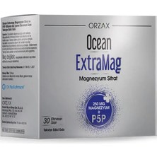 Ocean Extramag Magnezyum Sitrat 250 Mg + P5P 30 Efervesan Saşe