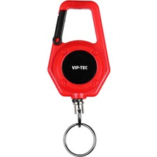 Vip-tec Vıptec Geri Çekilebilir Mekanizmalı Karabinalı Anahtarlık (VT875184)