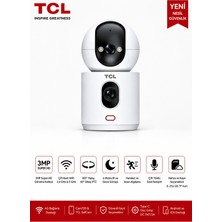 TCL 3 Mp Çift Lensli Wifi Akıllı Ptz Kamera