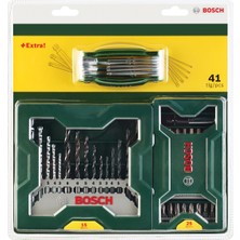 Bosch X-Line 25+15+1 H&Vidalama&Matkap Ucu Seti Ergonomik Tasarım ve Dayanıklı Malzeme