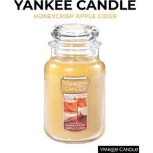 Yankee Candle Honeycrisp Elma & Bal Aromalı Kokulu Mum - 623.7 G (22 Oz) - Büyük Kavanoz