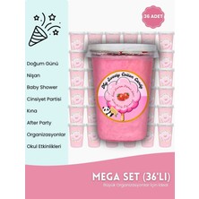 My Sweety Cotton Candy Çilek Aromalı Gurme Pamuk Şeker 36’lı Mega Set