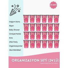 My Sweety Cotton Candy Karpuz Aromalı Gurme Pamuk Şeker 24’lü Organizasyon Seti