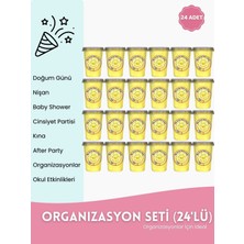 My Sweety Cotton Candy Muz Aromalı Gurme Pamuk Şeker 24’lü Organizasyon Seti