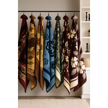 Febatex Battaniye Tek Kişilik 160x220 cm 2200 Gr Uşak Battaniyesi Kalın Dokuma Kışlık Akrilik Battaniye
