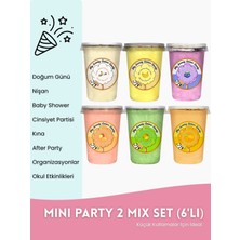 My Sweety Cotton Candy Karışık Meyve Aromalı Mini Party Set (6’lı) – Mix Paket 2