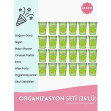 My Sweety Cotton Candy Kivi Aromalı Gurme Pamuk Şeker 24’lü Organizasyon Seti