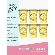 My Sweety Cotton Candy Muz Aromalı 6'lı Gurme Pamuk Şekerler