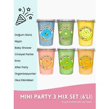 My Sweety Cotton Candy Karışık Meyve Aromalı Mini Party Set (6’lı)–mix Paket 3