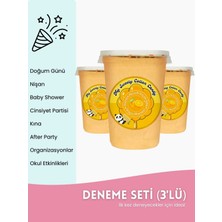 My Sweety Cotton Candy Portakal Aromalı 3'lü Gurme Pamuk Şekerler