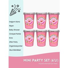 My Sweety Cotton Candy Çilek Aromalı 6'lı Gurme Pamuk Şekerler