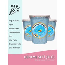 My Sweety Cotton Candy Tutti Frutti Aromalı 3'lü Gurme Pamuk Şekerler